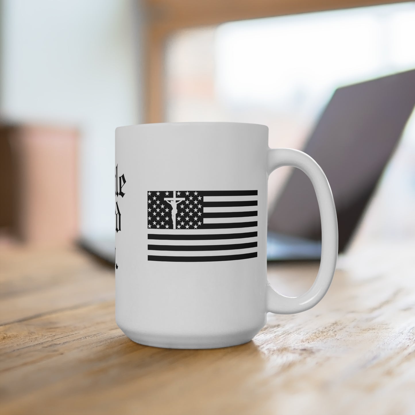 God and Country- White Mug