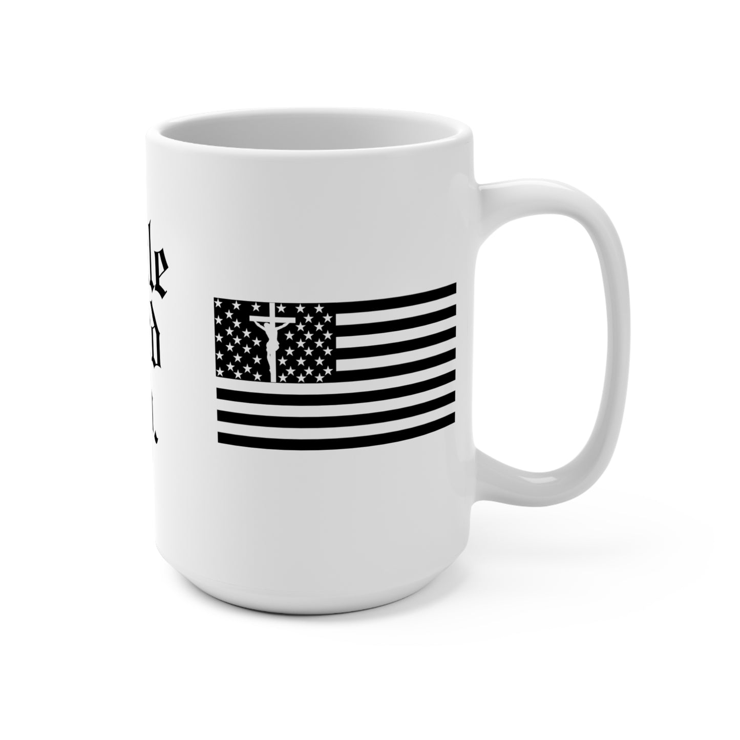 God and Country- White Mug
