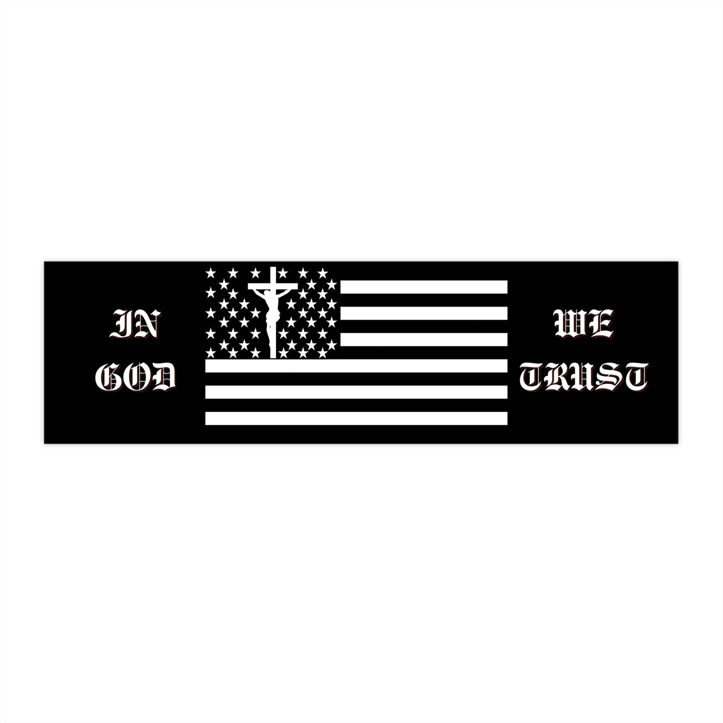 God and Country - Bumper Sticker