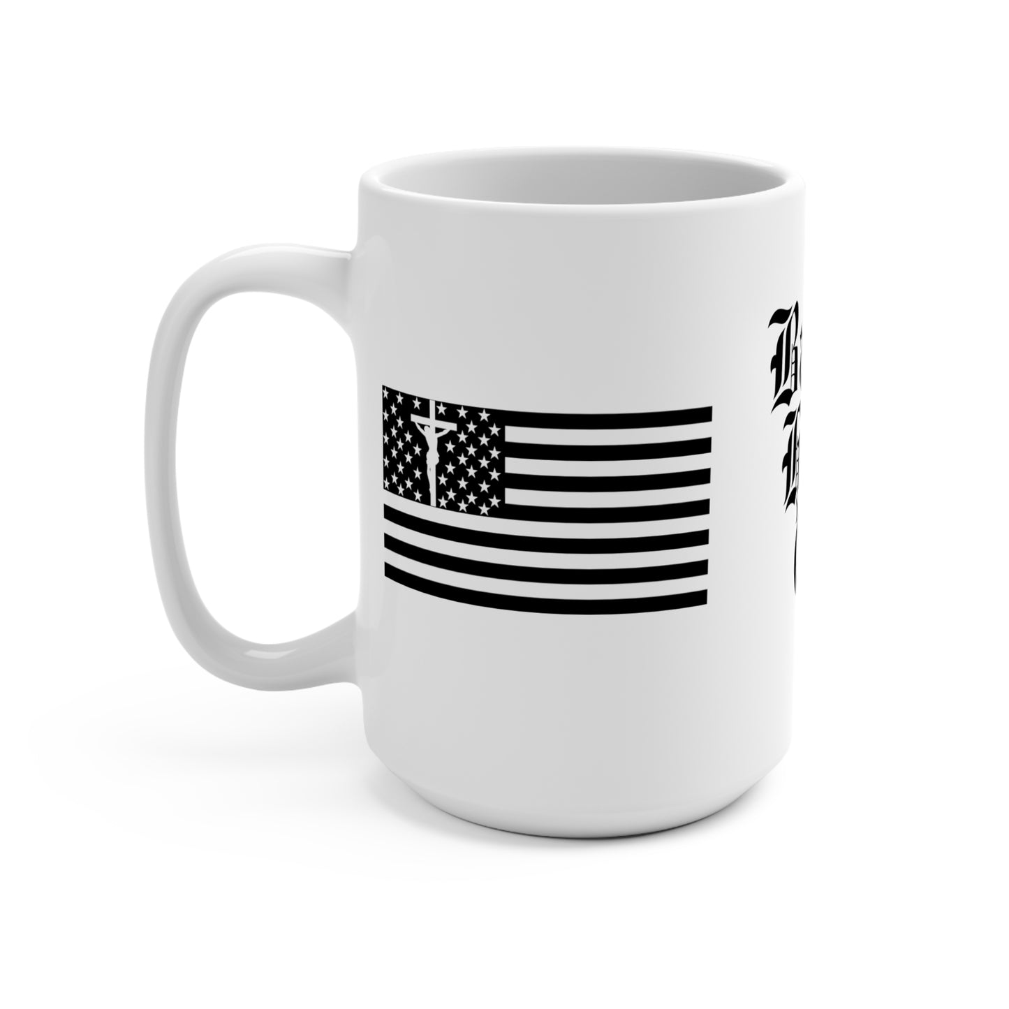 God and Country- White Mug