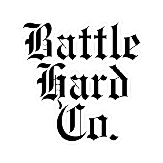 Battle Hard Co. Sticker