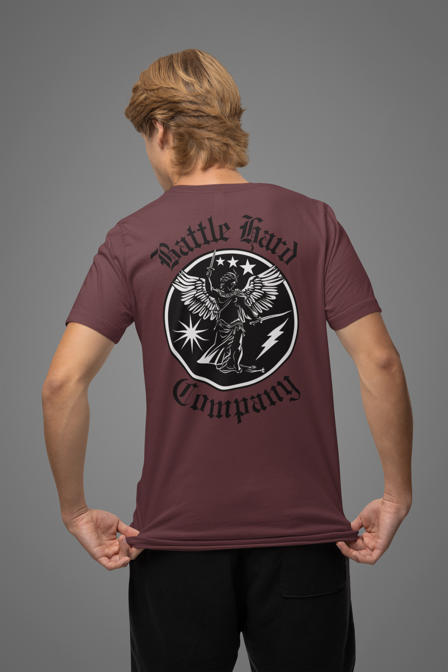 Battle Hard Company, Saint Michael, Graphic Tee