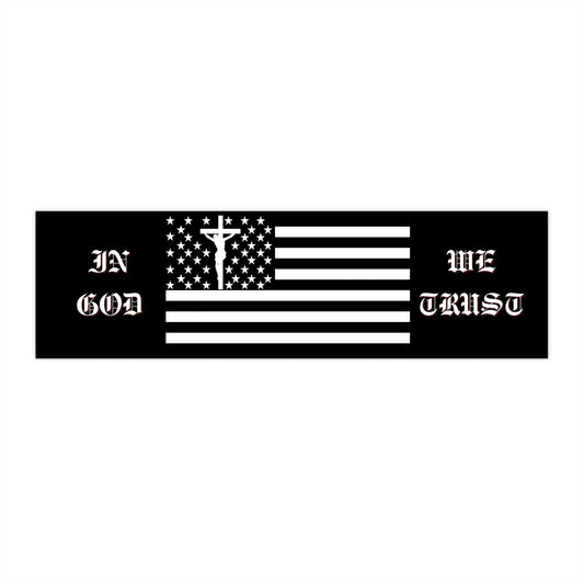 God and Country - Bumper Sticker