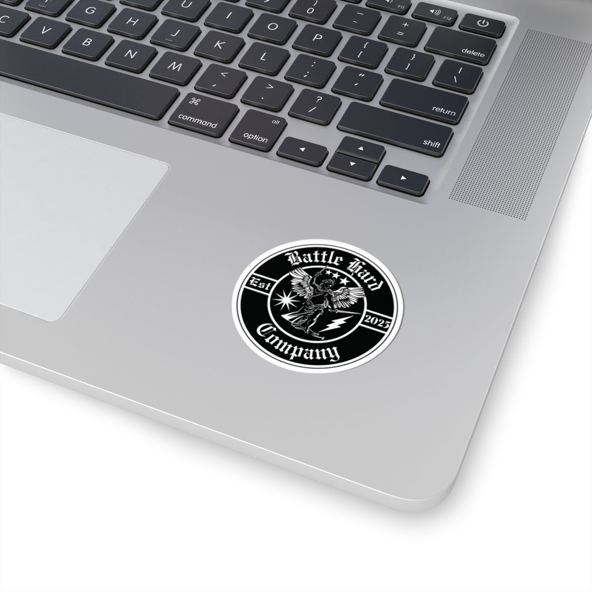 Saint Michael, Circle Logo, Sticker
