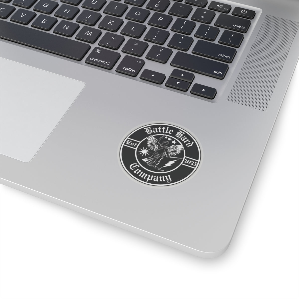 Saint Michael, Circle Logo, Sticker